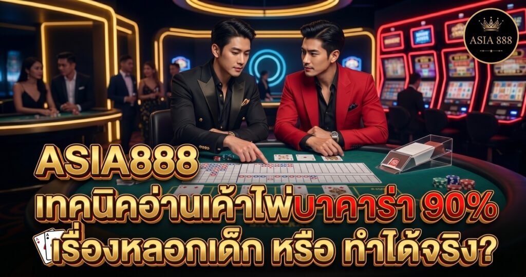 11. เทคนิคอ่านเค้าไพ่บาคาร่า 90%