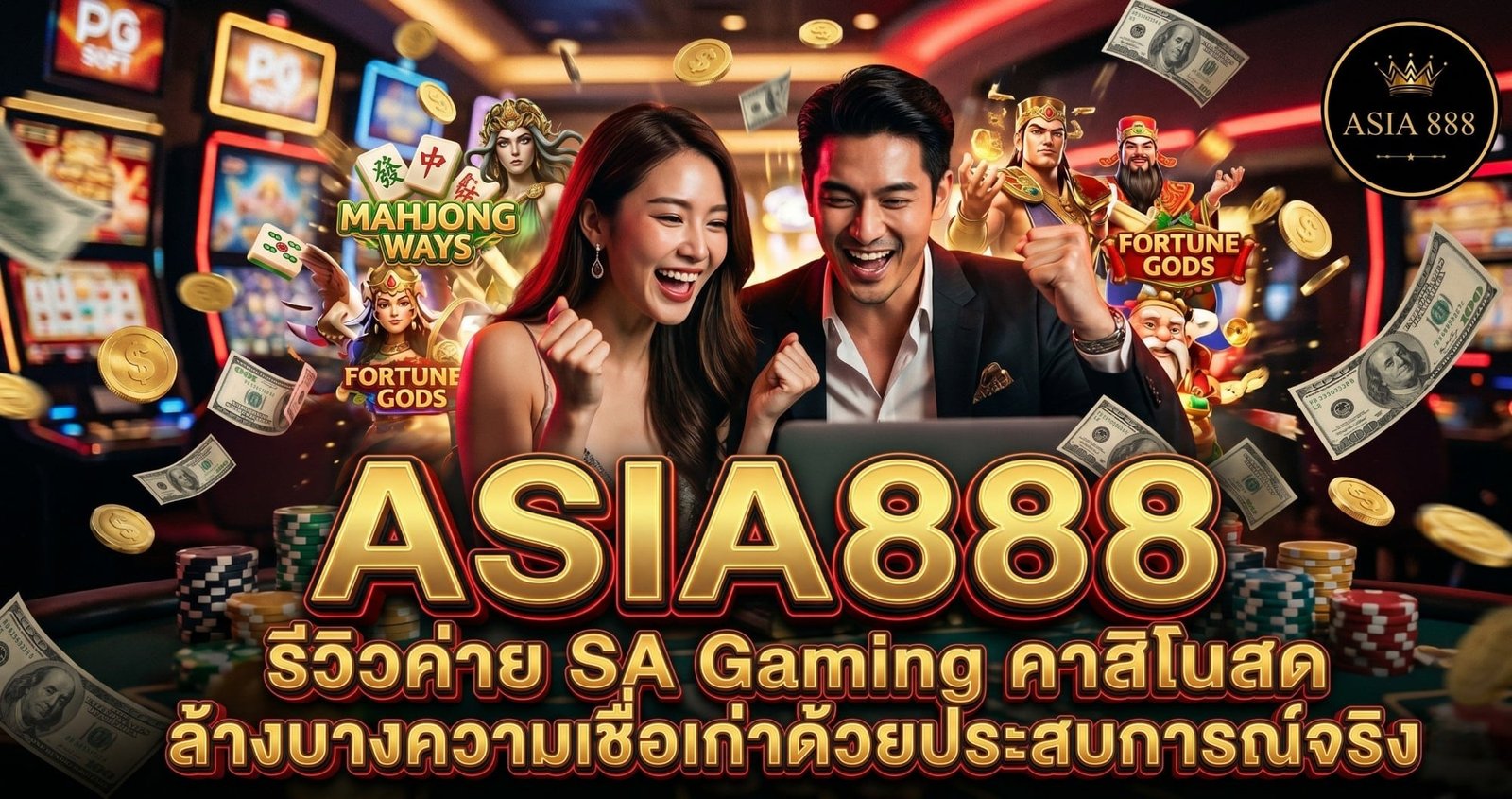 6. รีวิวค่าย SA Gaming คาสิโนสด