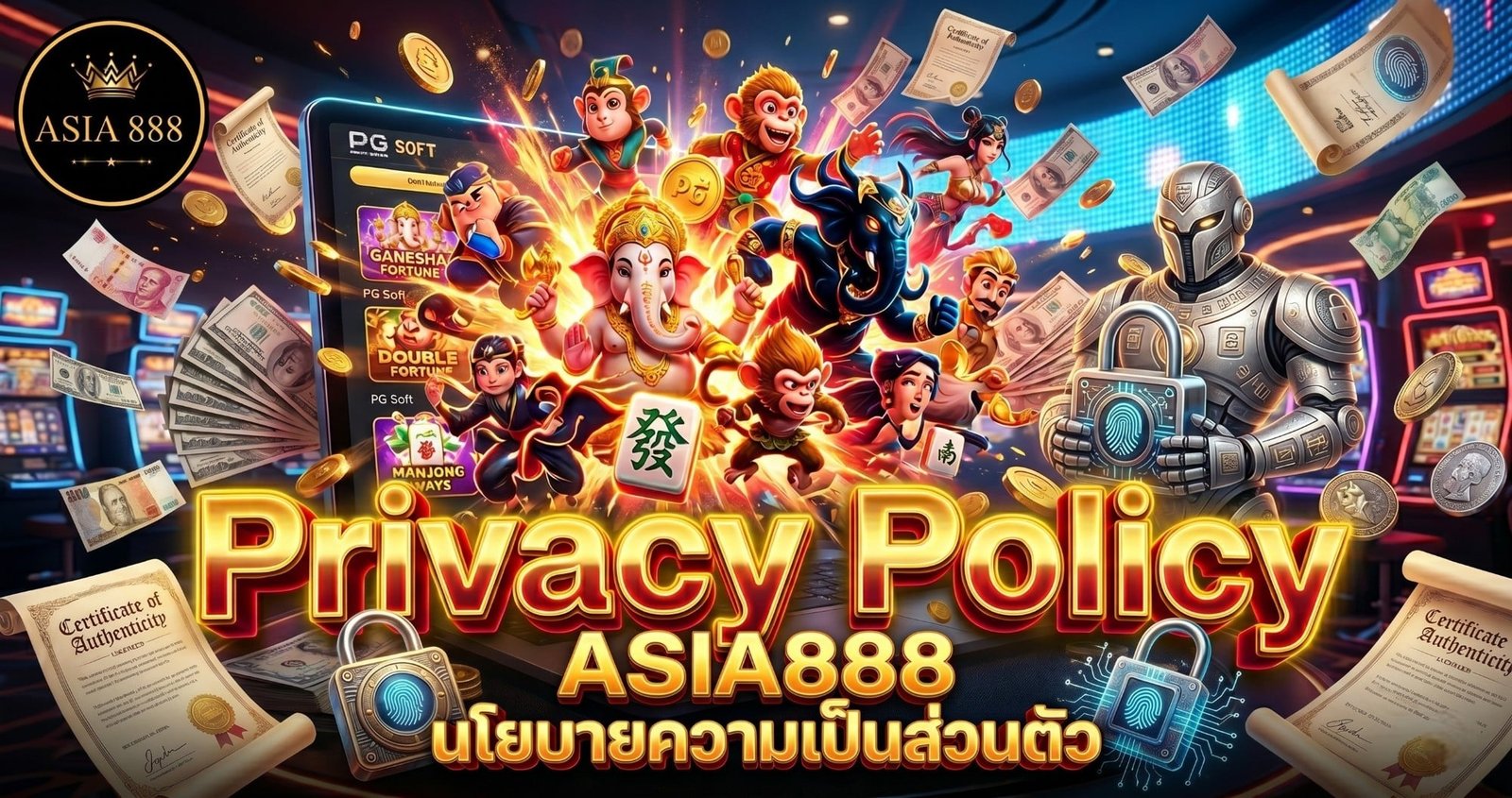Privacy Policy - ASIA888